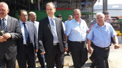 Visite Mr Kamel Ben Naceur ministre de l'industrie de l'énergie et des mines le 12/07/14